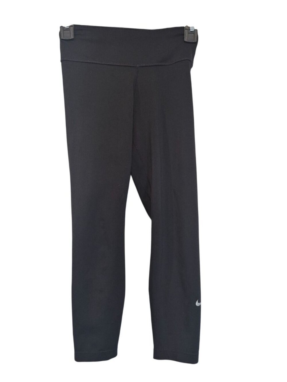 Nike Dri-FIT Black Capri Yoga Pants Leggings Mid-Rise Activewear Gym Womens XS